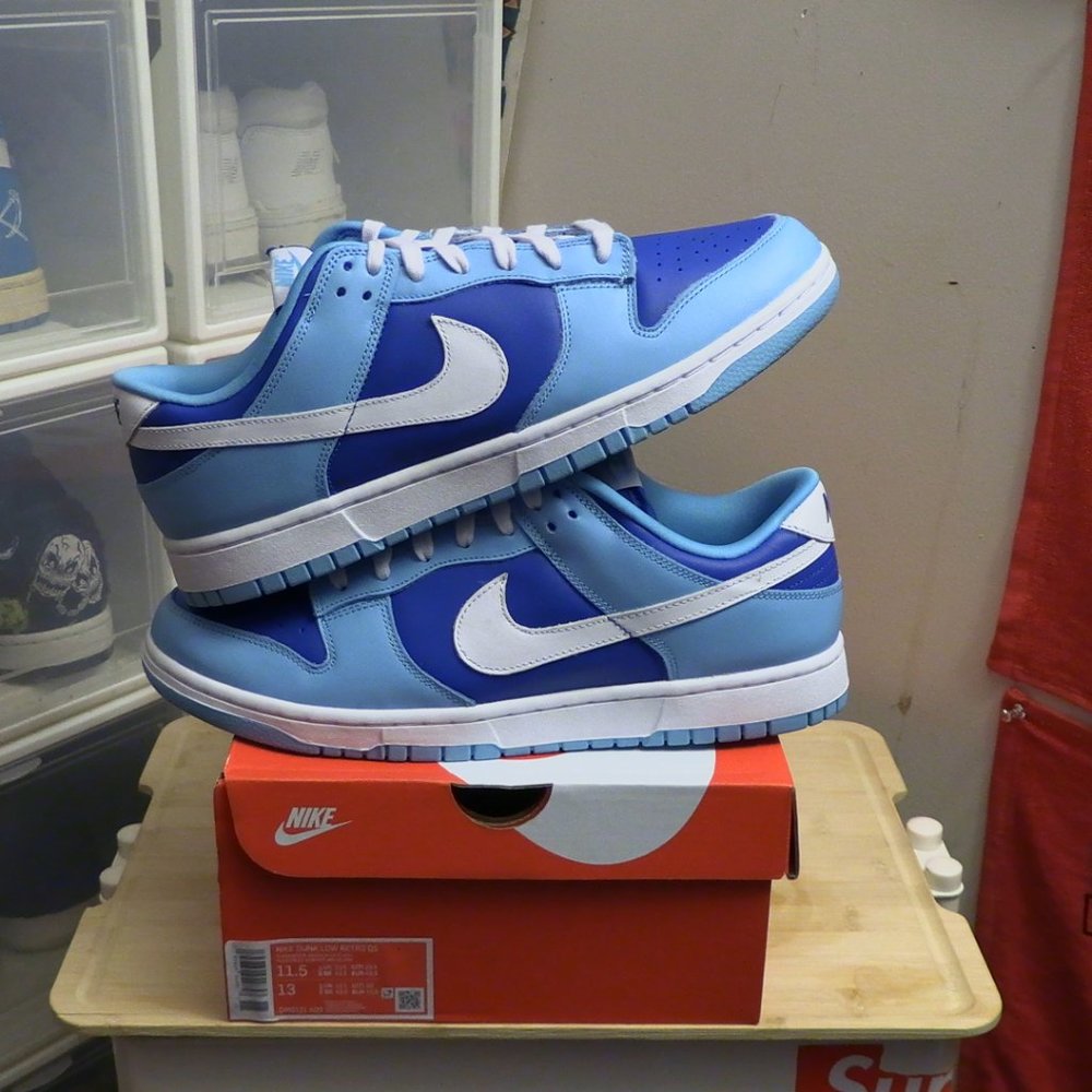 Size 11.5 - Nike Dunk Low Retro QS Argon Brand New Ready to Ship
